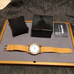 NEW "To My Girlfriend" Wood & Leather Watch